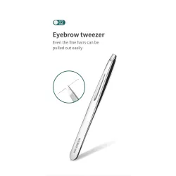 Profesjonalny zestaw do manicure/pedicure - stal nierdzewna - z etui - 8 sztukClippers & Trimmers