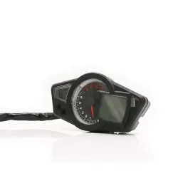 Digital vägmätare - hastighetsmätare för motorcykel med LED LCD-display