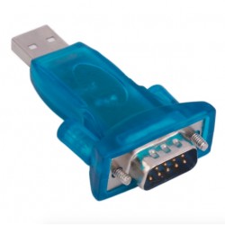 Adaptador de puerto serie USB a RS232 - conector