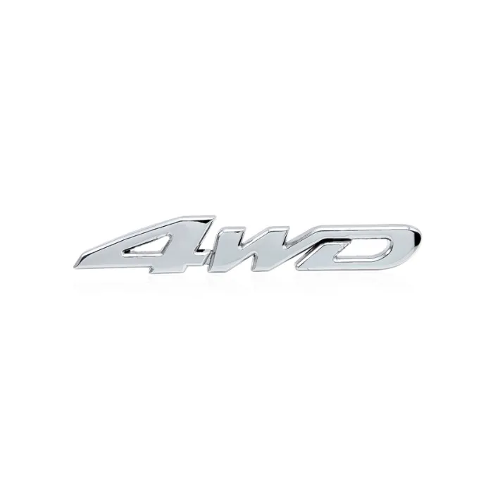 PegatinasAdhesivo de coche cromado 4WD