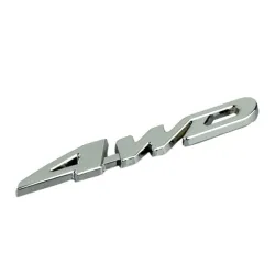 4WD chrome autocollant de voiture