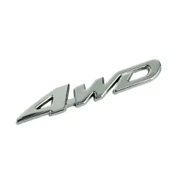 PegatinasAdhesivo de coche cromado 4WD