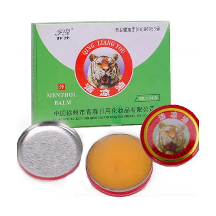 PielRed Tiger - bálsamo de mentol - ungüento analgésico - 24 piezas