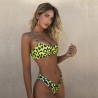 Baño y ropaConjunto de bikini sexy - piel de serpiente / estampado de leopardo