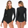 Costume intero - manica lunga - con cerniera
