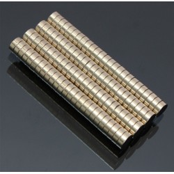 N52 - neodymium magnet - cylinder - 5 * 2mm - 50 pieces