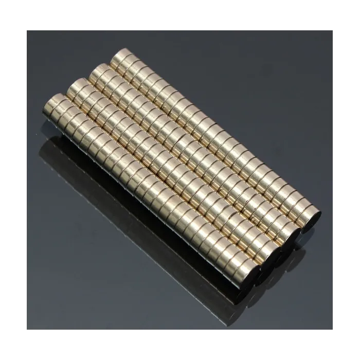 N52N52 - imán de neodimio - cilindro - 5 * 2 mm - 50 piezas