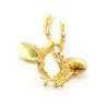 Wheat spike - golden cufflinksCufflinks