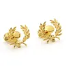 Wheat spike - golden cufflinksCufflinks