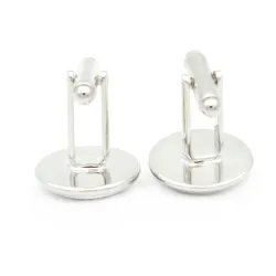 5-speed gear lever - car joystick - round cufflinksCufflinks