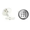 GemelosCar joystick - copper cufflinks
