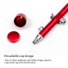 Dual-Action-Airbrush – Farbspritzpistole – Set für Nagelkunst/Tätowierung/Kuchendekoration – 0,3 mm