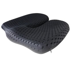 Memory foam cushion - chair seat support - non-slip - back pain relief