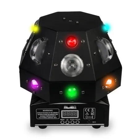 4 in 1 moving head lights - DMX - RGBWY - LED