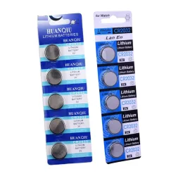 3V BR2032 DL2032 ECR2032 CR2032 Lithium cell battery - button batteries - 5 pieces