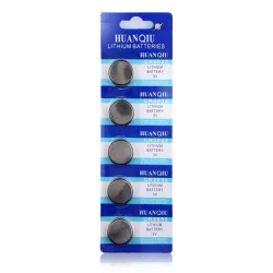 Pile au lithium 3V BR2032 DL2032 ECR2032 CR2032 - Piles bouton - 5 pièces