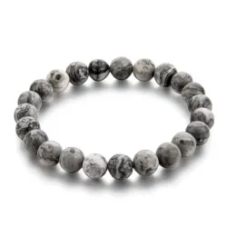 Naturstein Buddha Armband unisex