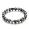 Natural stone Buddha bracelet unisex