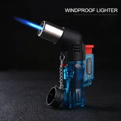 Zapalniczka strumieniowa - wiatroodporna - wielokrotnego napełniania - zapalniczka do cygarZapalniczki