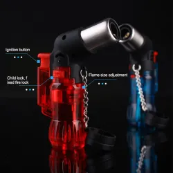 Jetflame lighter - vindtät - refillable - cigarettändare