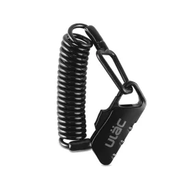 BicicletaCandado mini bicicleta - antirrobo - cuerda extensible - combinación de 3 dígitos - 1200mm