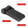 Bicycle anti theft lock - foldable - 4 digit password
