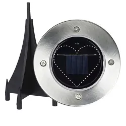 Herzförmige Solarlampe - Gartenlicht - Rasen / Veranda / Terrasse