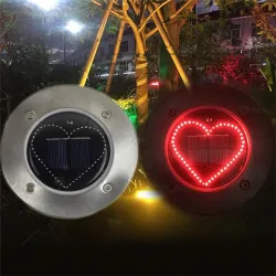 Hartvormige solarlamp - tuinlamp - gazon / veranda / terras porchSolar verlichting