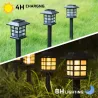 Tuinlamp op zonne-energie - IP68 waterdicht - met grondpenSolar verlichting