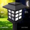 Solar lamps - IP68 - waterproof - garden / walkway / patio