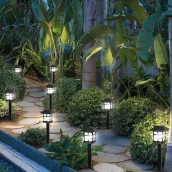 Tuinlamp op zonne-energie - IP68 waterdicht - met grondpenSolar verlichting