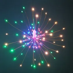 Vuurwerk lichtslinger - LED string - met afstandsbediening - waterdicht - kerst-/buitendecoratieLED strips