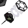 Solar tuinlamp - grondlamp - waterdicht - LED - zeshoekig - oprit/gazonSolar verlichting