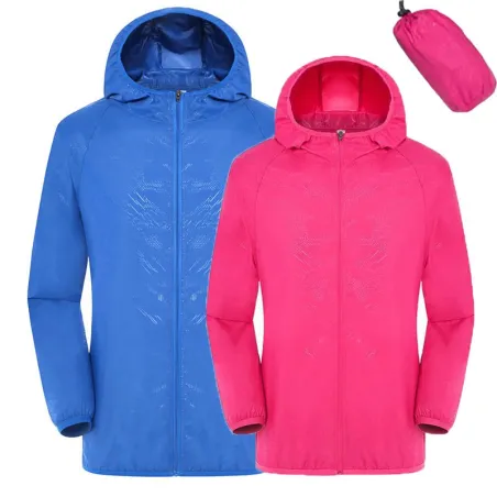 ChaquetasChaqueta impermeable de secado rápido con protección UV unisex
