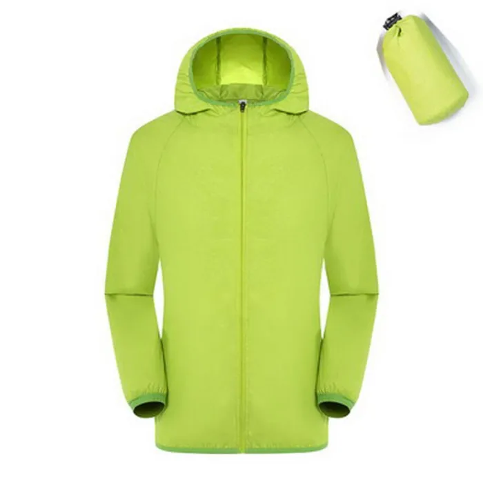 ChaquetasChaqueta impermeable de secado rápido con protección UV unisex