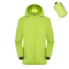 ChaquetasChaqueta impermeable de secado rápido con protección UV unisex
