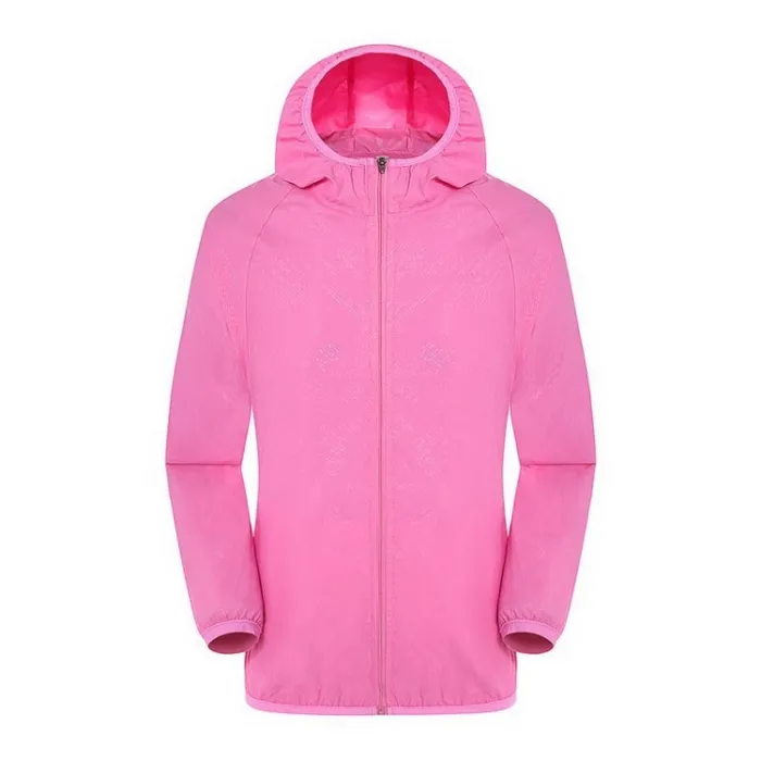 ChaquetasChaqueta impermeable de secado rápido con protección UV unisex