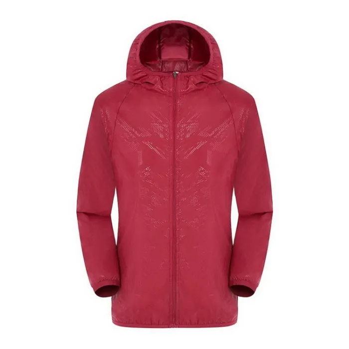 ChaquetasChaqueta impermeable de secado rápido con protección UV unisex