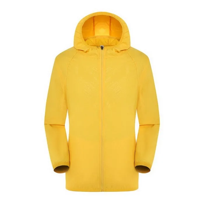 ChaquetasChaqueta impermeable de secado rápido con protección UV unisex