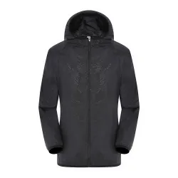 ChaquetasChaqueta impermeable de secado rápido con protección UV unisex