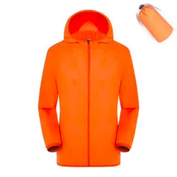 UV-Schutz schnell trocknend wasserdichte Jacke unisex