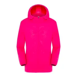 ChaquetasChaqueta impermeable de secado rápido con protección UV unisex