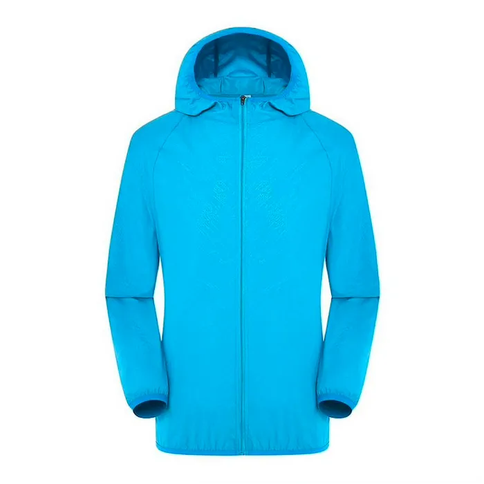 ChaquetasChaqueta impermeable de secado rápido con protección UV unisex