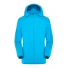 Veste imperméable à séchage rapide avec protection UV unisexe