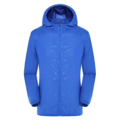 ChaquetasChaqueta impermeable de secado rápido con protección UV unisex
