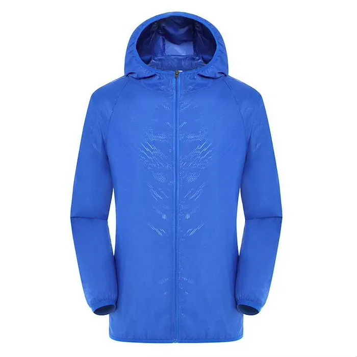 ChaquetasChaqueta impermeable de secado rápido con protección UV unisex