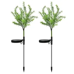 Lawn / garden light - lamp - solar powered - LED - waterproof - Christmas treeSolar lighting