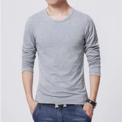 O-neck long sleeve t-shirt - men
