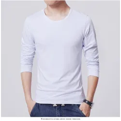 Klassiek T-shirt met lange mouwen - ronde kraagT-Shirts