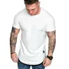 Short sleeve t-shirt - trendy wrinkled design - slim fit